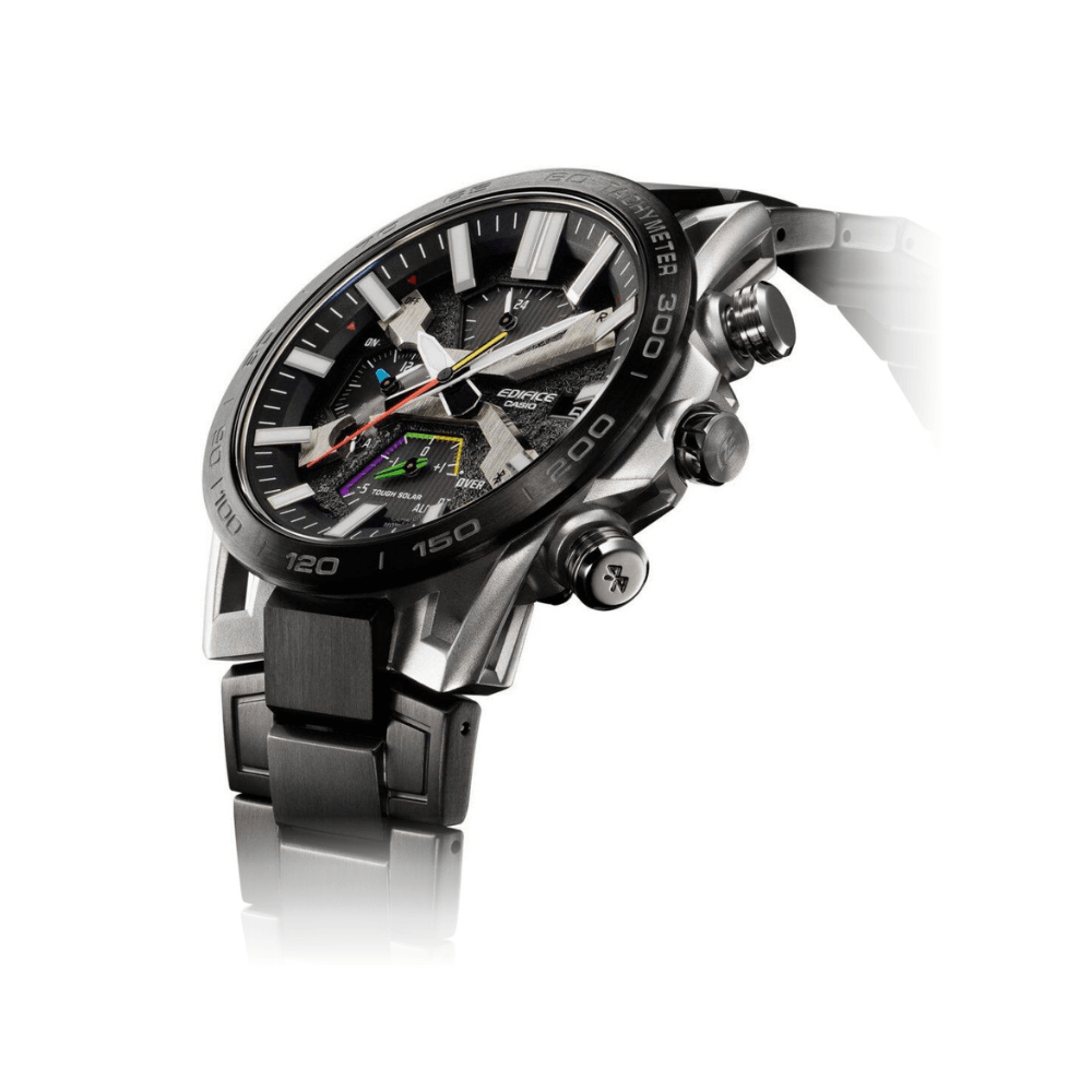 Casio Edifice orologio solare multifunzione uomo eqb-2000dc-1aer