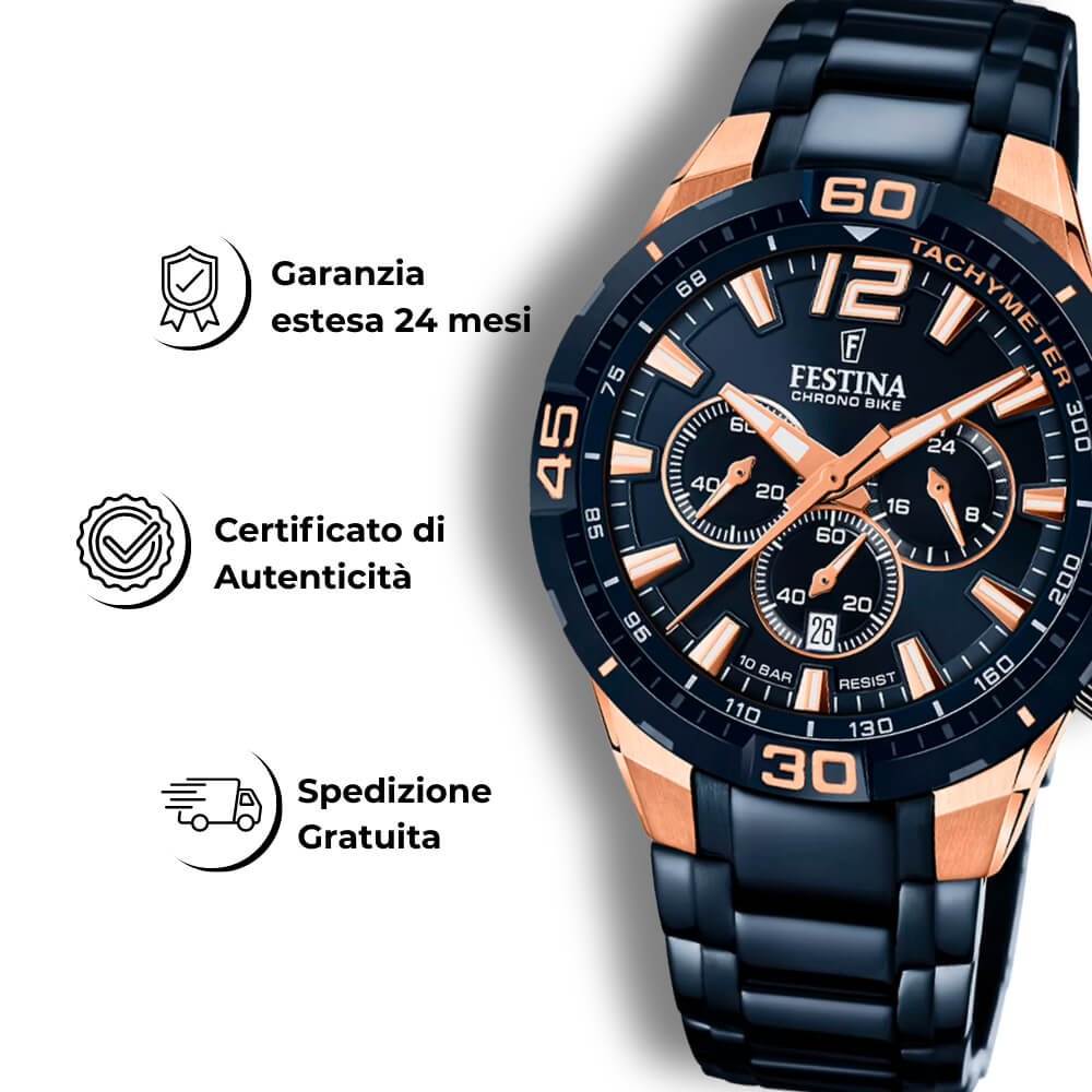 Orologio Festina originale con certificato F20524/1