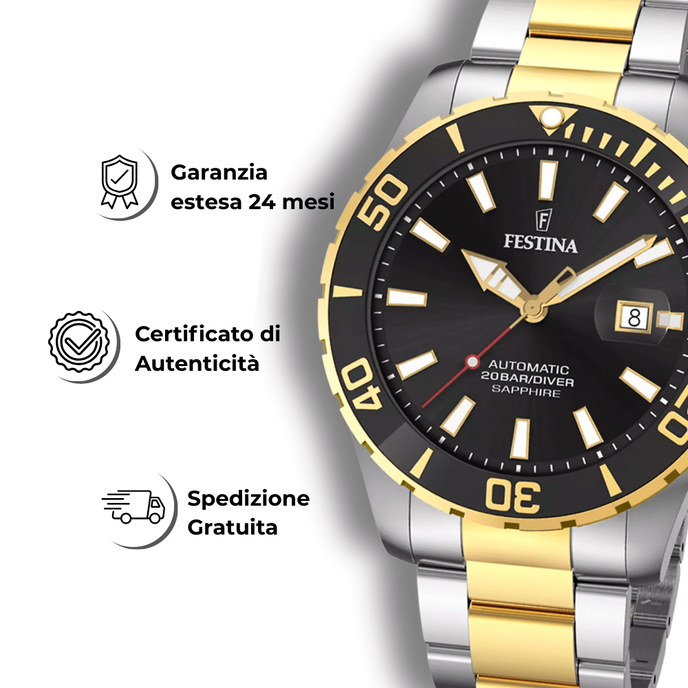 Orologio Festina originale certificato f20532/2