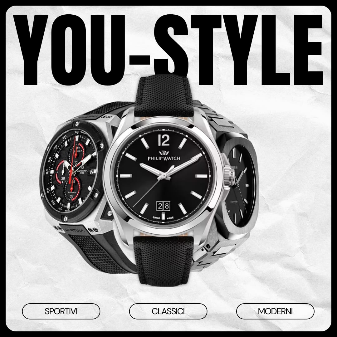 Orologi da uomo Classici, sportivi, moderni, minimal e vintage