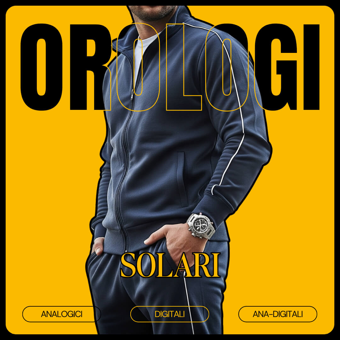 Orologi a energia solare uomo