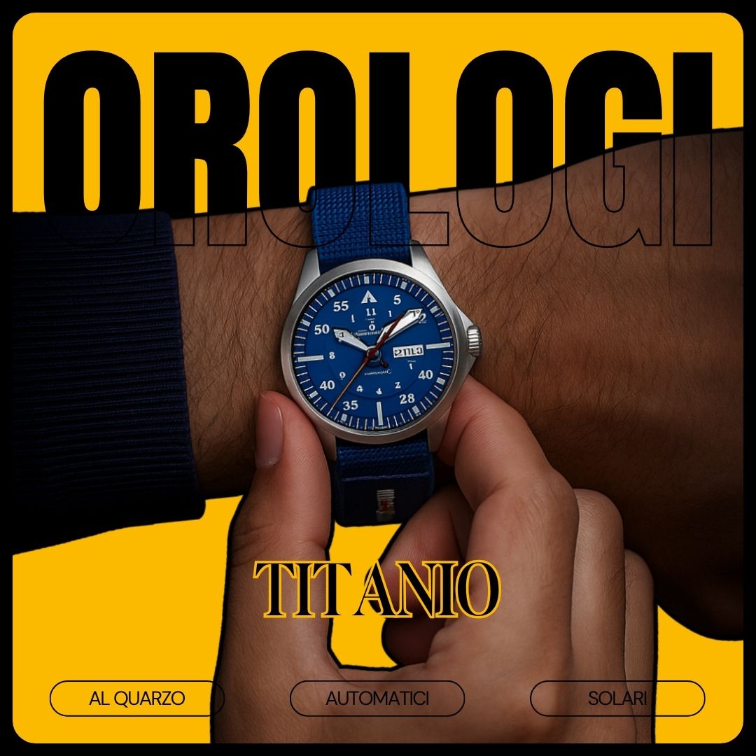 Orologi uomo in Titanio