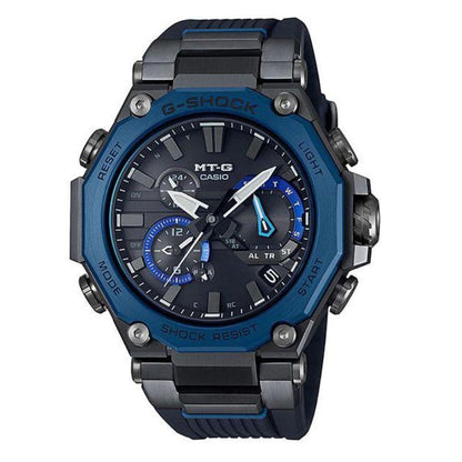 Casio G-Shock Master of G blu confezione