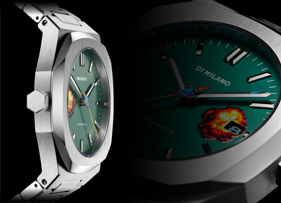 D1 Milano retro green automatic