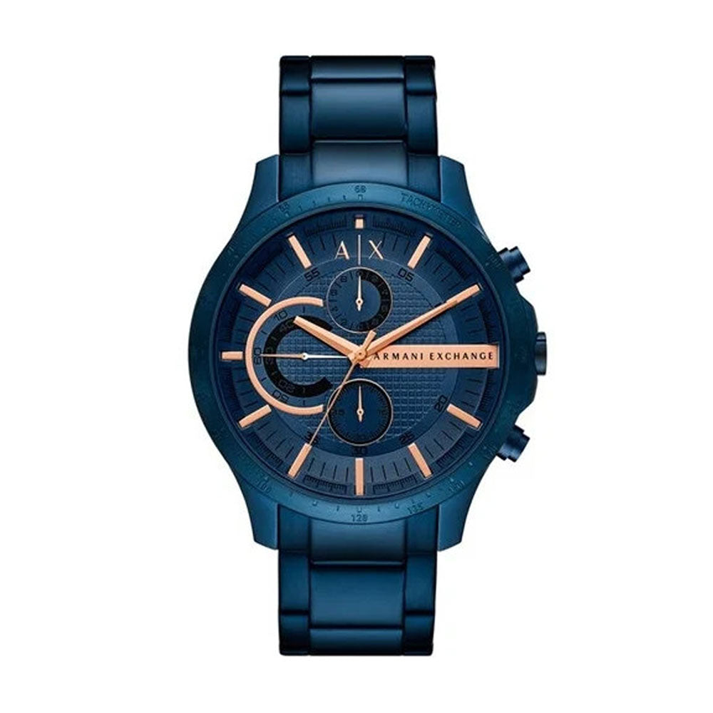 Armani Emporio Exchange AX2430 orologio uomo acciaio blu
