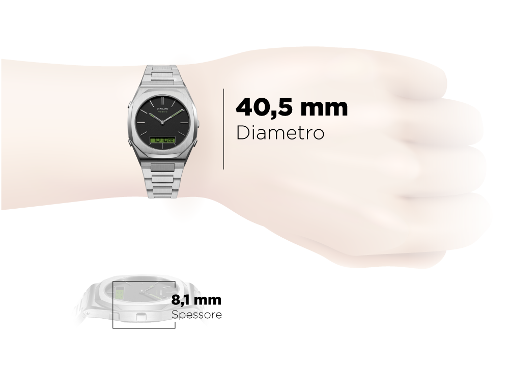 D1 Milano Module 366 d1-dgbj01 diametro spessore