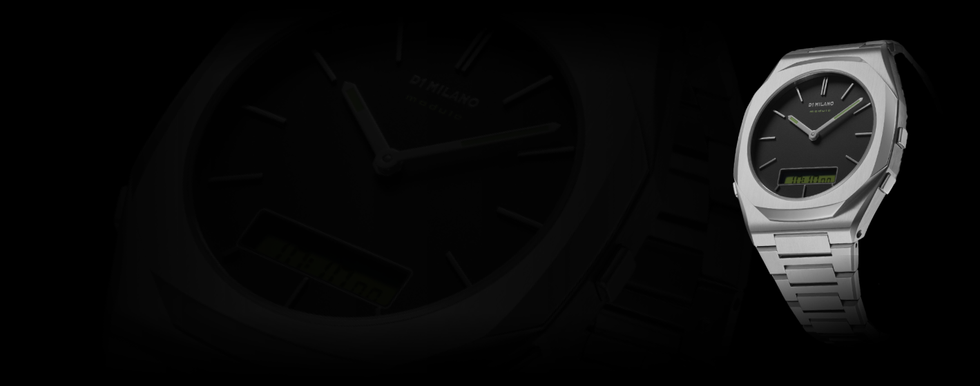 D1 Milano orologio uomo acciaio Module 366 d1-dgbj01