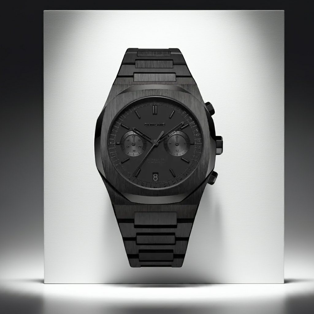 D1 Milano - Chronograph REF‑03 – Project Shadow Edition
