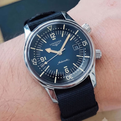 Longines Legend Diver L3.764.4.90.2 - Quadrante Blu