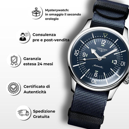 Longines HydroConquest Diver L3.781.3.06.7 - Quadrante Verde