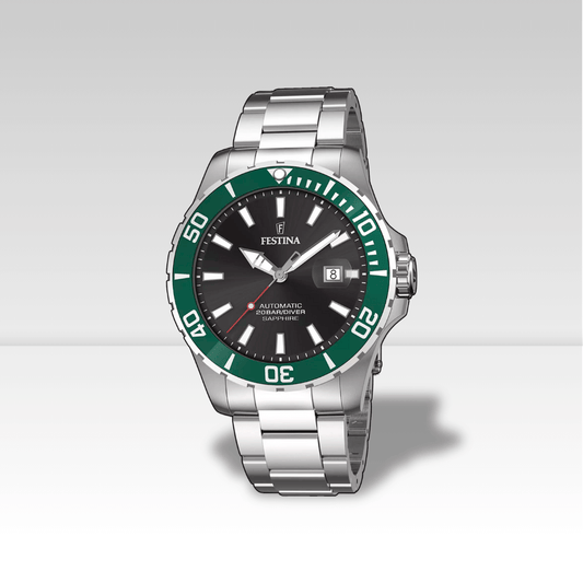 Orologio automatico Festina f20531/2. Subacqueo fino a 200m