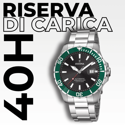 Orologio automatico con riserva di carica di 40 ore Festina f20531/2