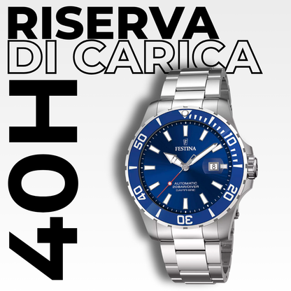 Orologio automatico con riserva di carica 40 ore. Festina f20531_3