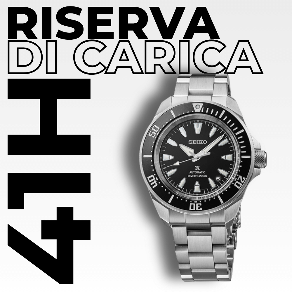 Orologio automatico con riserva di carica 41 ore. Seiko Prospex Mare srpl13k1