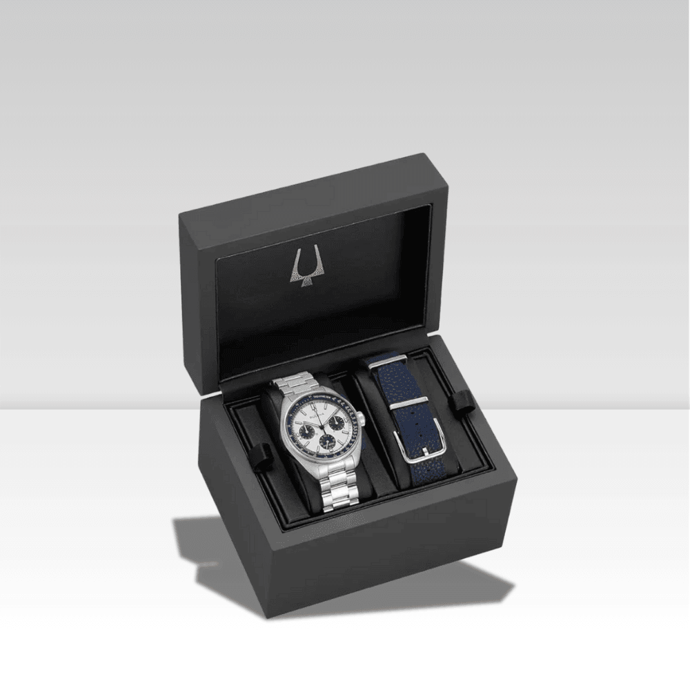 Orologio Bulova confezione originale Lunar Pilot Heritage 98k112