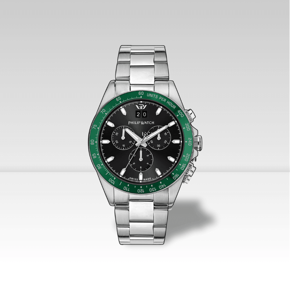 Orologio cronografo al quarzo Philip Watch Caribe Sport r8273607010