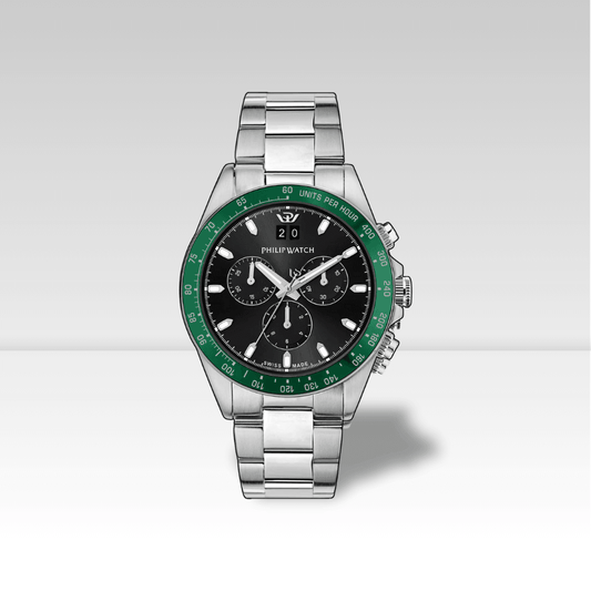 Orologio cronografo al quarzo Philip Watch Caribe Sport r8273607010