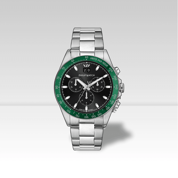 Orologio cronografo al quarzo Philip Watch Caribe Sport r8273607010