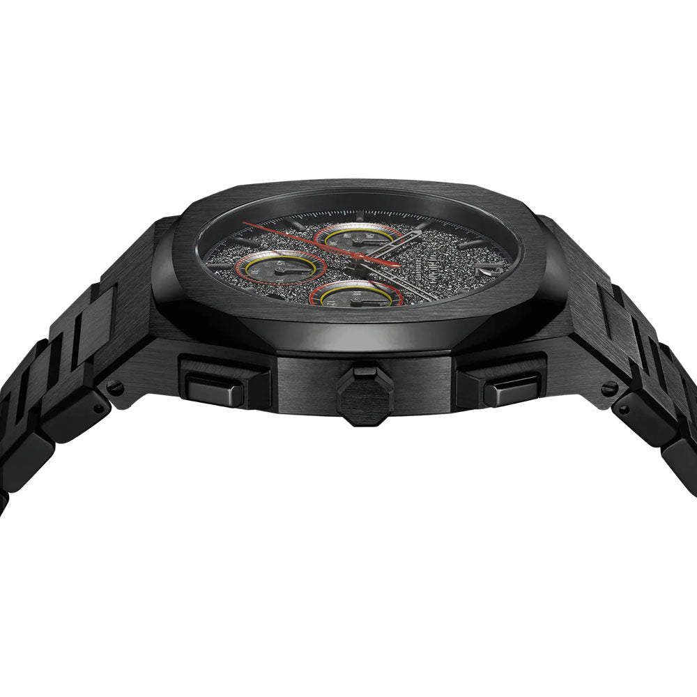 Orologio da polso uomo Sprint Chronograph acciaio nero D1 Milano