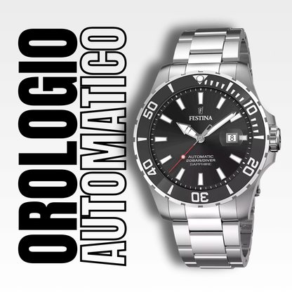 Orologio Festina movimento automatico calibro Miyota 8215. F20531/4