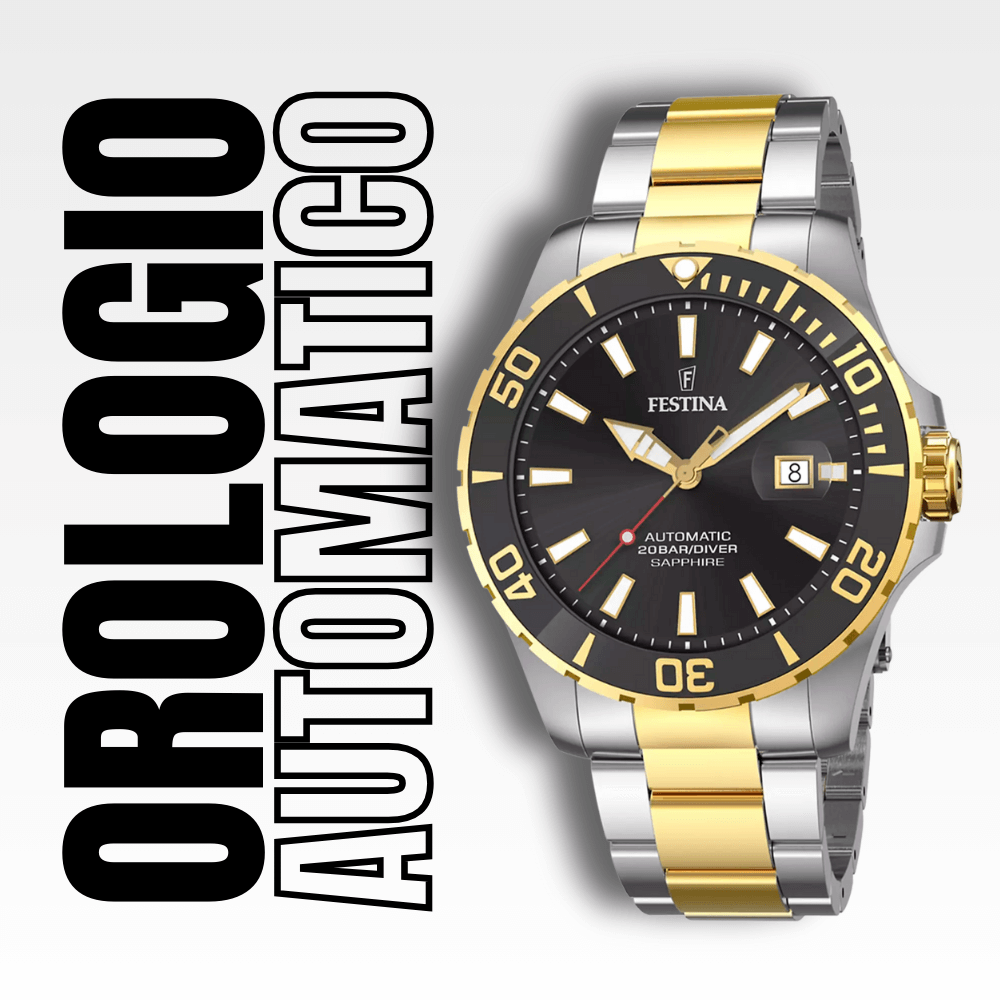 Orologio Festina automatico f20532/2. 20 bar Diver