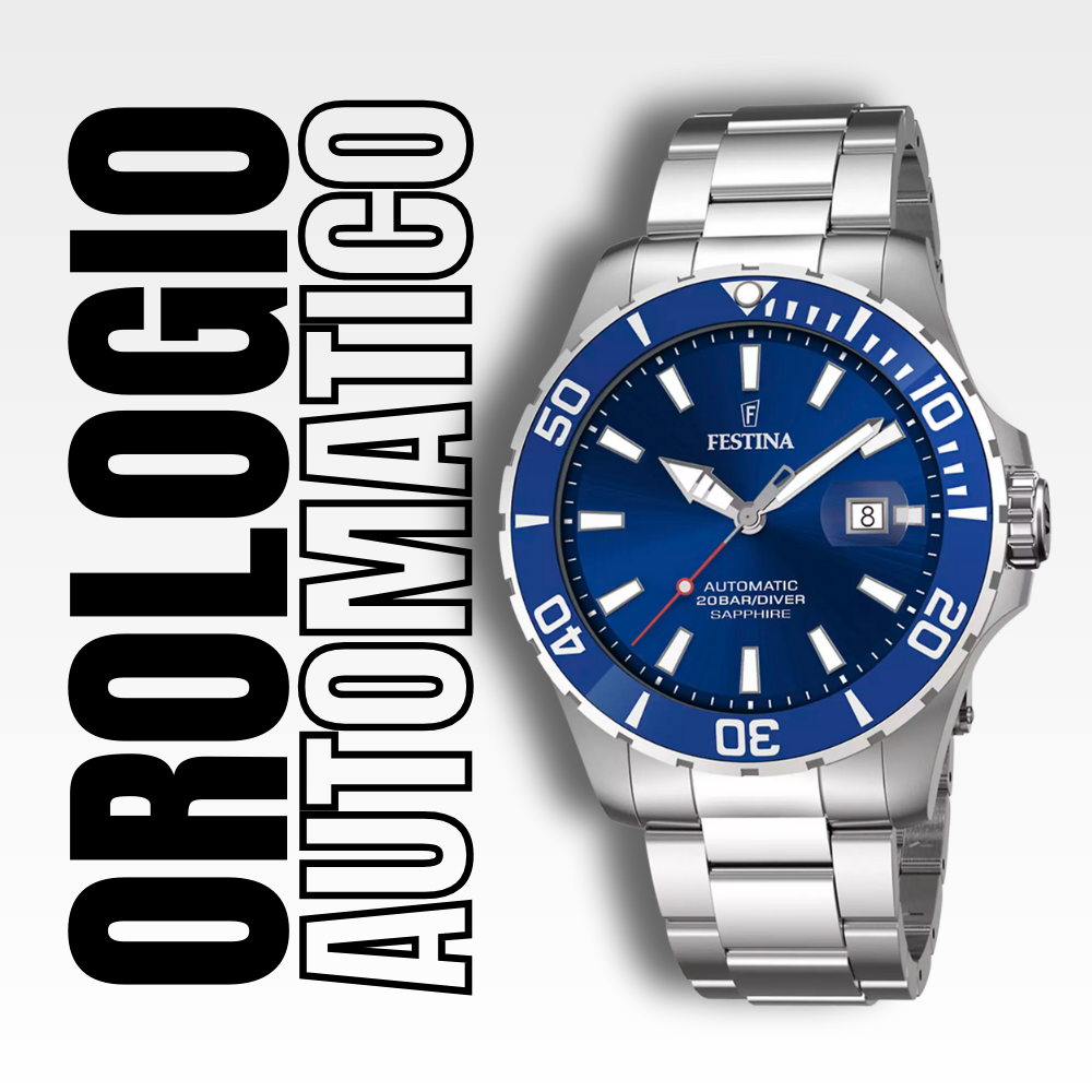 Orologio Festina movimento automatico Miyota 8215. F20531/2