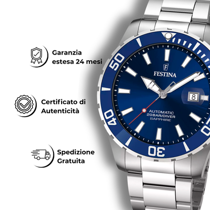 Orologio Festina originale con certificato di autenticità. F20531/3