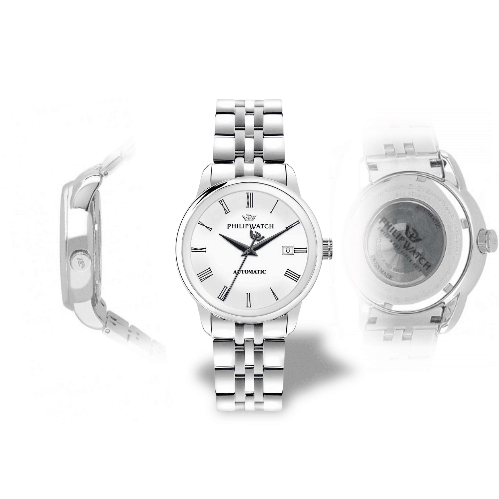 Dress Watch con fondello a vista, Philip Watch Anniversary R8223150006