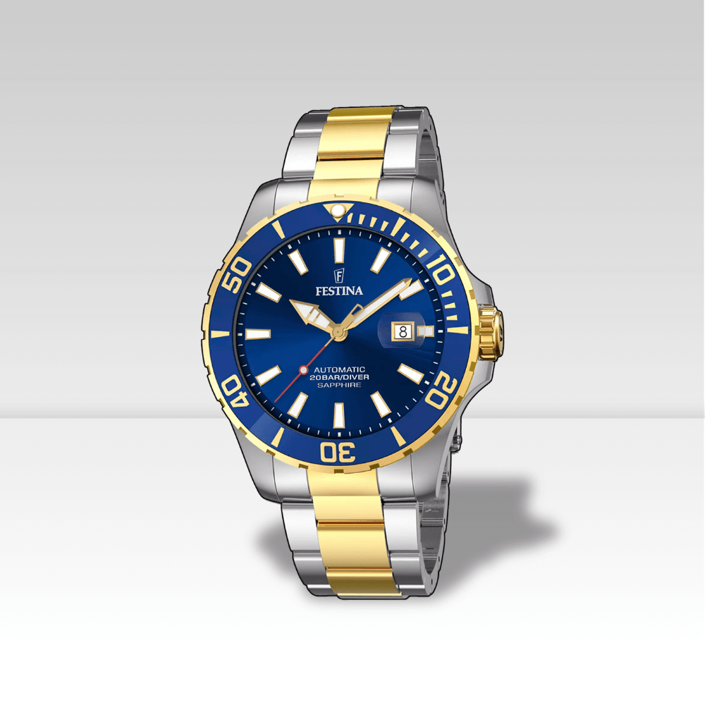 Orologio GMT automatico Festina f20532/1. Movimento Miyota 8215