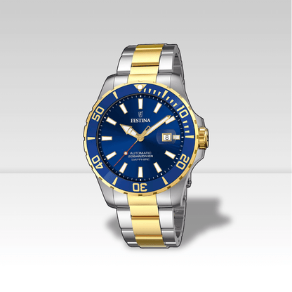 Orologio GMT automatico Festina f20532/1. Movimento Miyota 8215