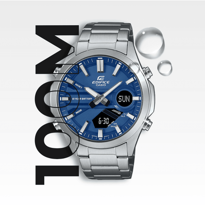 Orologio al quarzo Casio Edifice EFV-C120D-2AEF: impermeabile fino a 100m di profondità