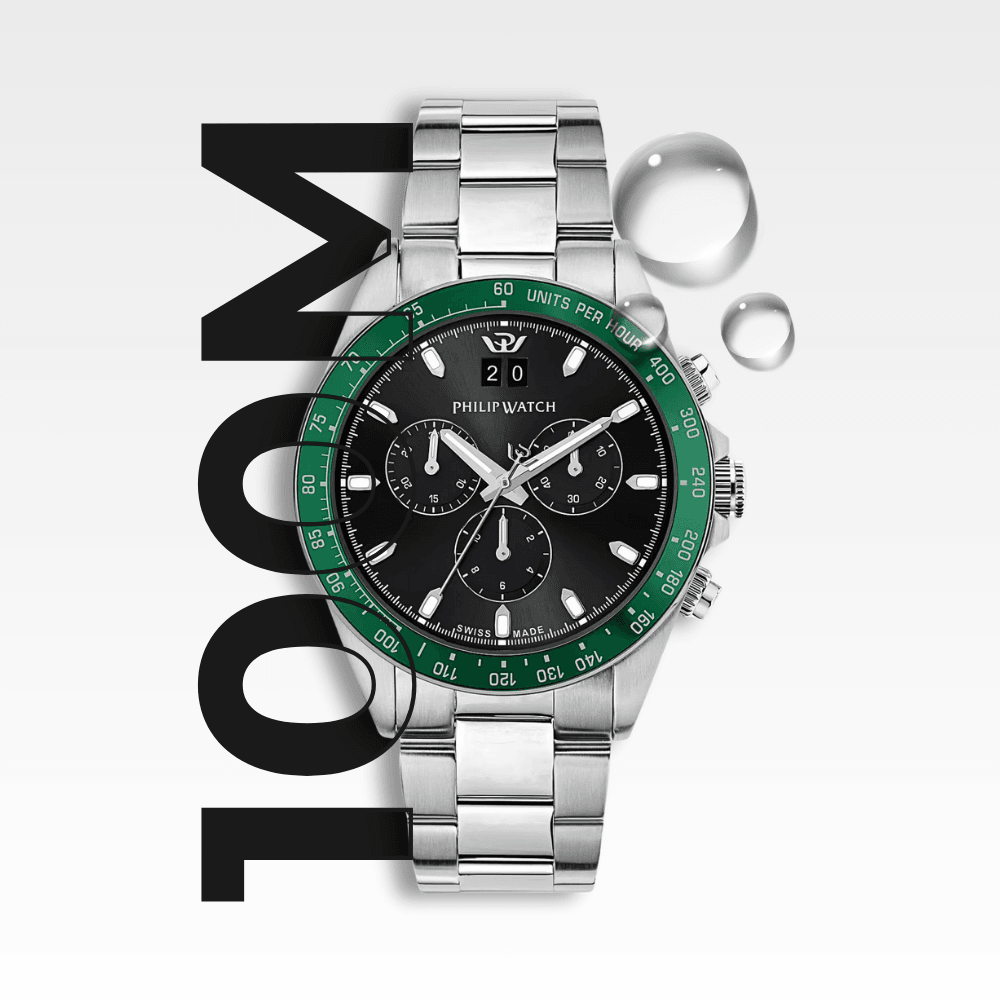 Orologio impermeabile Philip Watch Caribe Sport r8273607010