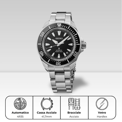 Orologio Seiko automatico cassa bracciale acciaio, Mare srpl13k1