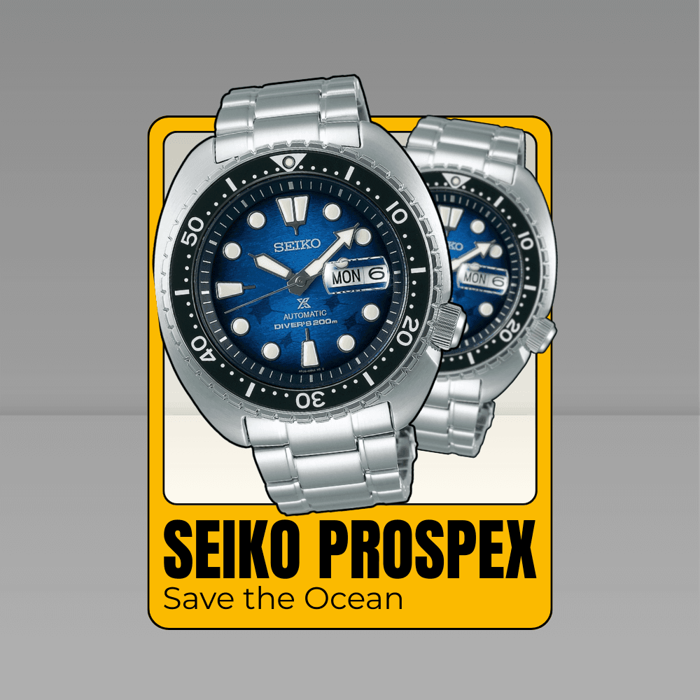 Orologio Seiko automatico, Prospex Save the Ocean Automatic srpe39k1