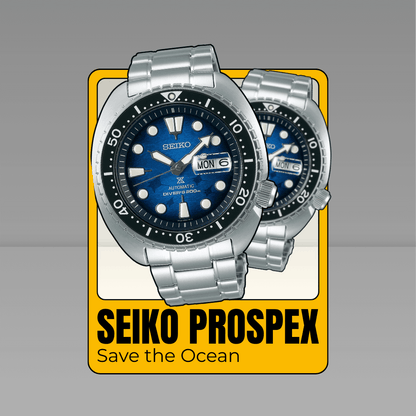 Orologio Seiko automatico, Prospex Save the Ocean Automatic srpe39k1