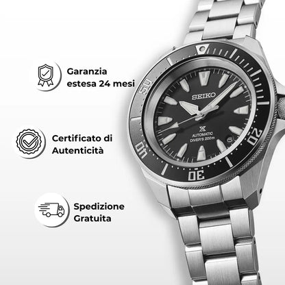 Orologio Seiko con certificato di autenticità automatico Mare srpl13k1