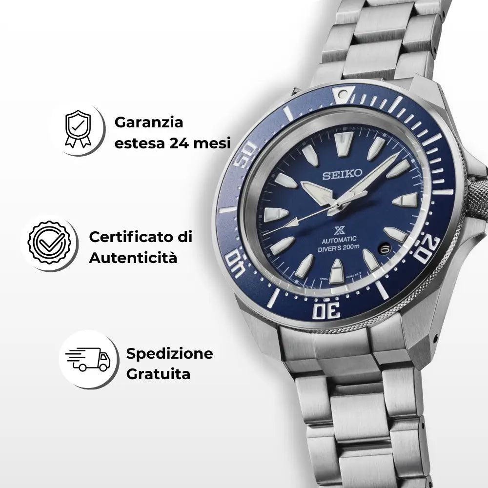 Orologio Seiko con certificato di autenticità. Automatico Samurai srpl51k1