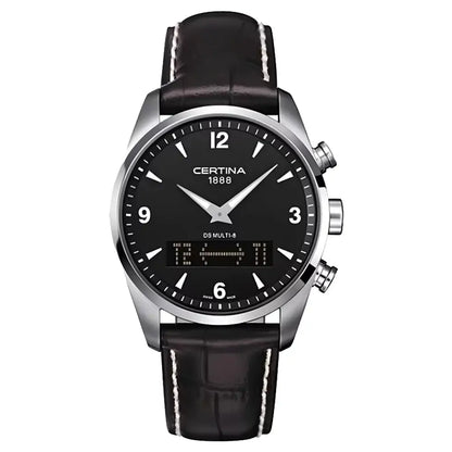 Orologio uomo Certina DS Multi-8 cuoio versatile sport casual