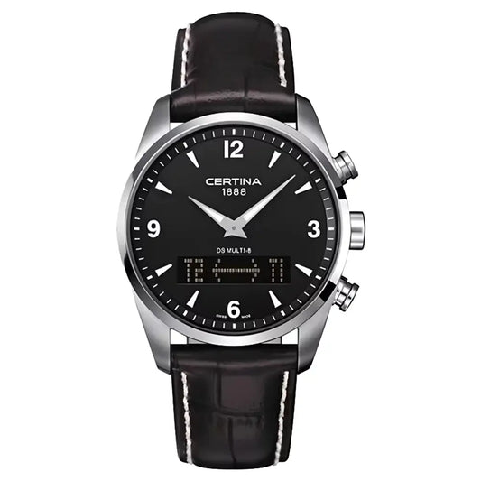 Orologio uomo Certina DS Multi-8 cuoio versatile sport casual