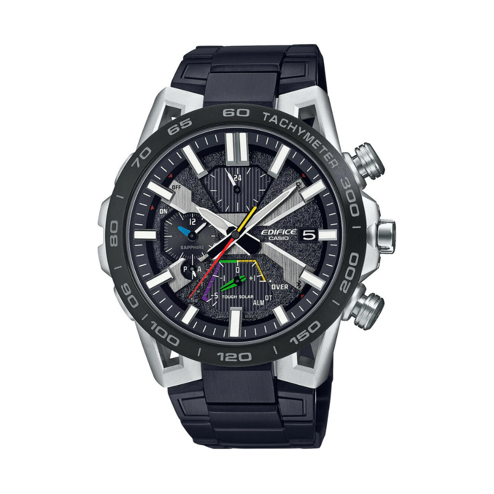 Orologio uomo solare multifunzione uomo Casio Edifice eqb-2000dc-1aer