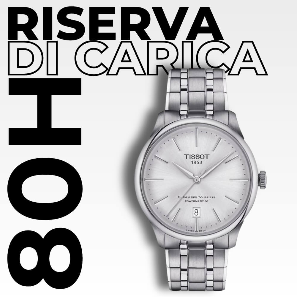 TISSOT Orologio Automatico T1398071103100 – Movimento Svizzero, Quadrante Argento, Data, Bracciale Acciaio 39 Mm, Impermeabile 5 Bar, Regalo Con Garanzia 2 Anni - 3